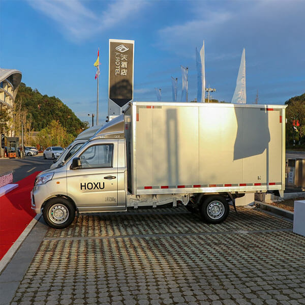 Electric mini-duty box truck