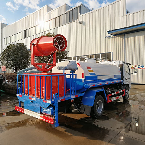 Multi-functional dust suppression truck