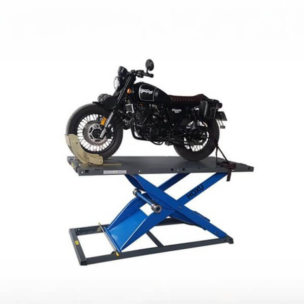 Motorcycle fixed lift platform