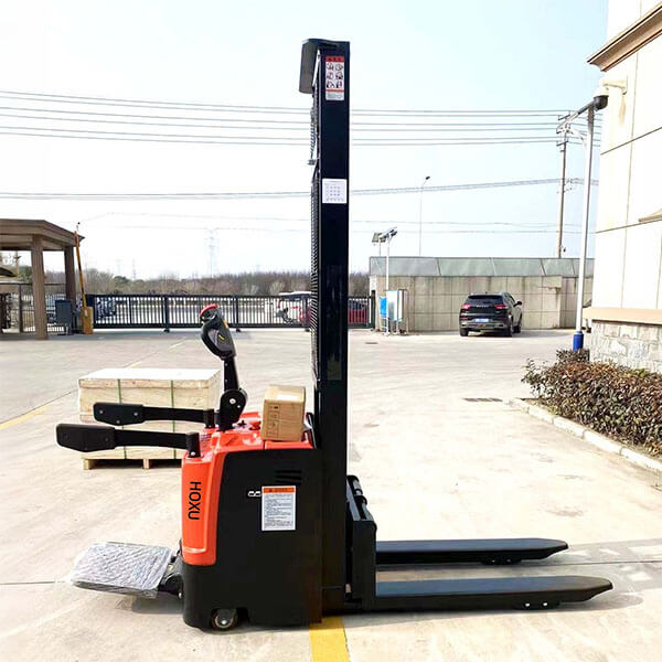 Stand-on full-electric  stacker