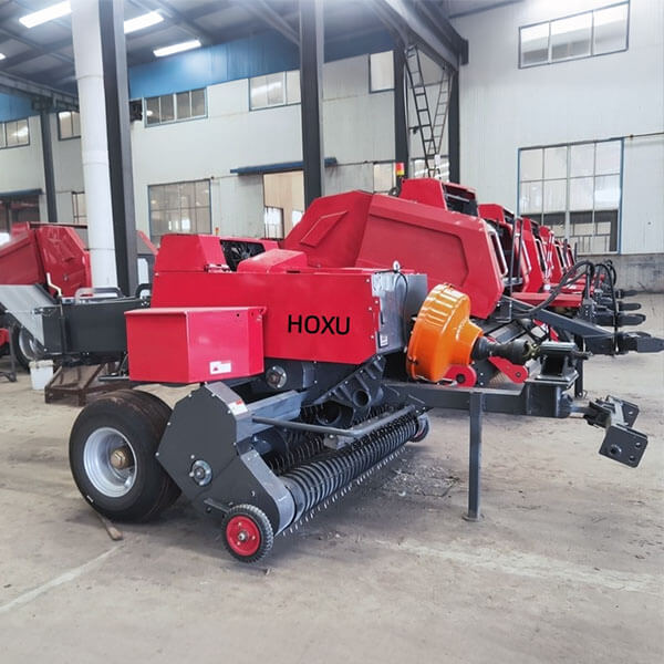 Square straw baler