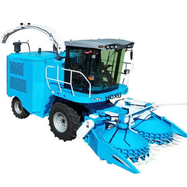 Self-walk green feed harvester