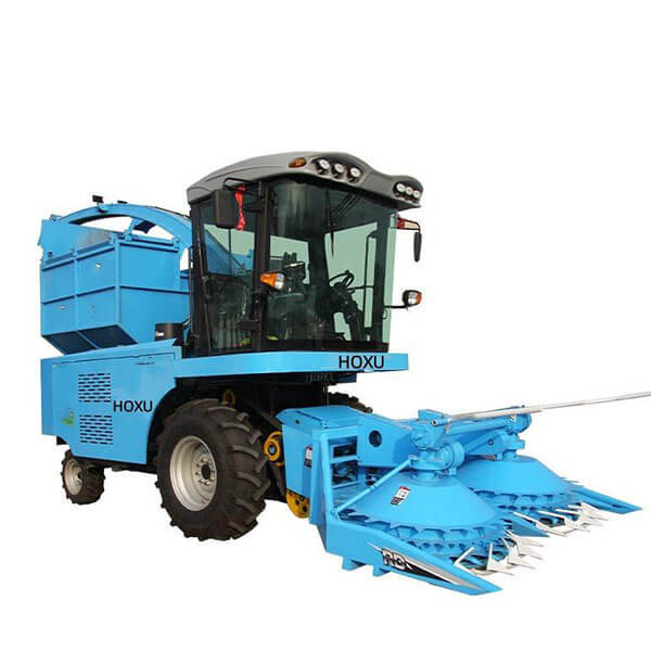 Self-walk green feed harvester