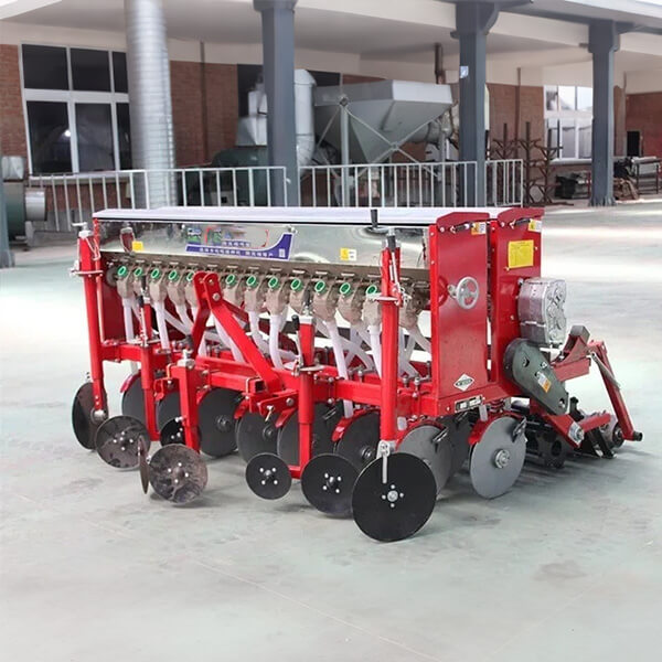 Wheat fertilizer seed drill