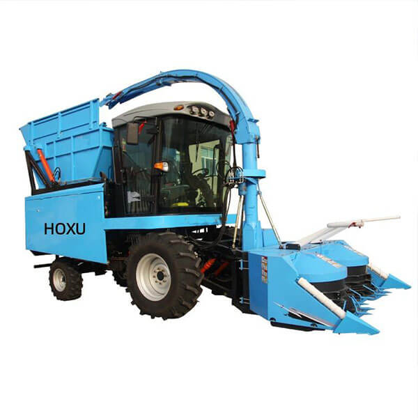 Self-walk green feed harvester