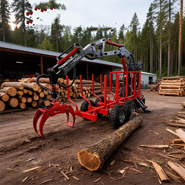 Log grap trailer