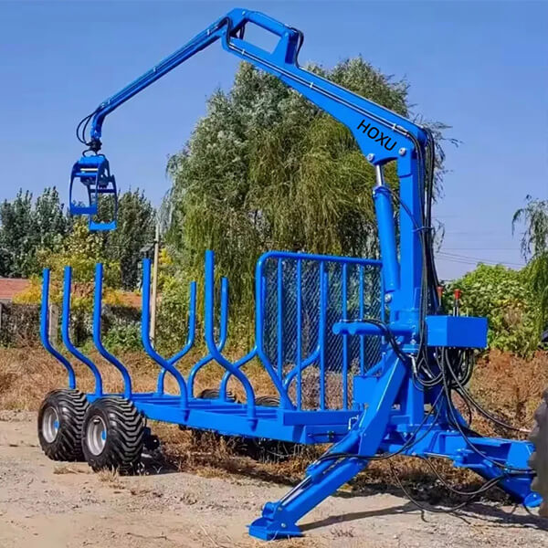 Log grap trailer