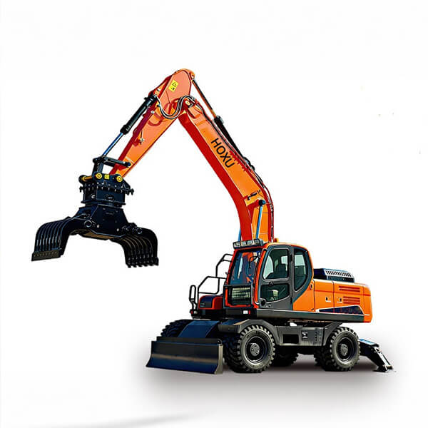 Wheel log grapple
