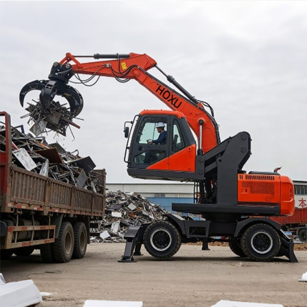 Wheel log grapple