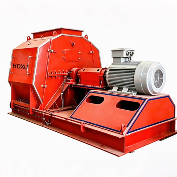 Wood chip shredder