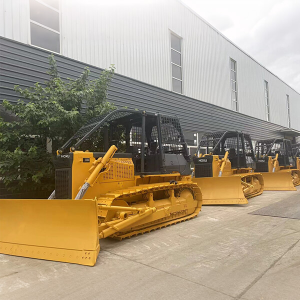 Forest crawler bulldozer